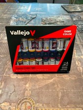 Vallejo Game Color Introduction Set - 16 Paint Starter Kit New Formula 