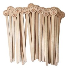 Coffee Stirrers Stir Sticks Wooden Beverage Mixer with Round Ends,Disposable ...