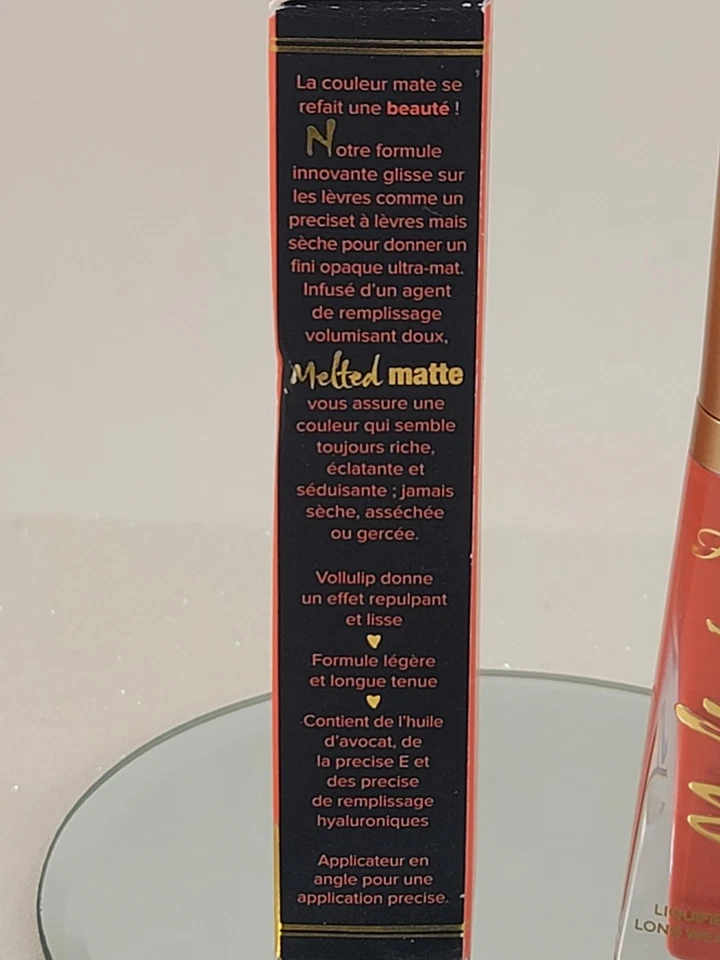 Too Faced Melted Matte Liquified Long Wear Lipstick FEELIN' MYSELF Full Size NlB - Image 4 of 4