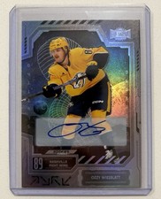 2025-26 Metal Universe OZZY WIESBLATT Rookie Autograph Nashville Predators