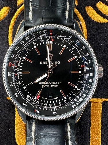 Breitling Navitimer Black/Gold Men's Watch - A17326241B1P1 - 2022 - RRP - £4450