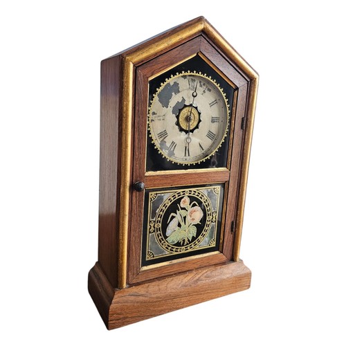 Jerome & Co Tuscan Clock Cira 1820-1856 Serviced And Working Read Description - Picture 4 of 12