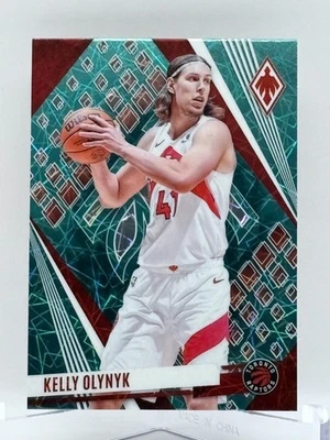 2023-24 Panini Phoenix Card #124 Kelly Olynyk Toronto Raptors - Teal Lazer - Image 1 of 2