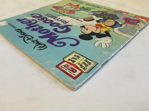 Disney Mother Goose Rhymes Read Along Book Story *Missing Cassette Tape* 24 DC - Bild 7 von 10