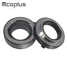 Alloy Macro Extension Tube Adapter Ring Lens Auto Focus 10/16mm for Fuji X /FX