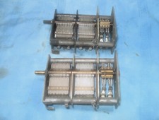 dwa duże 4-krotne kondensatory obrotowe #13