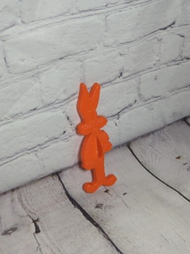 1978 Bugs Bunny Warner Bros Inc Cookie Cutter Orange 7.5" Collectors # 509-3063 - Picture 2 of 4