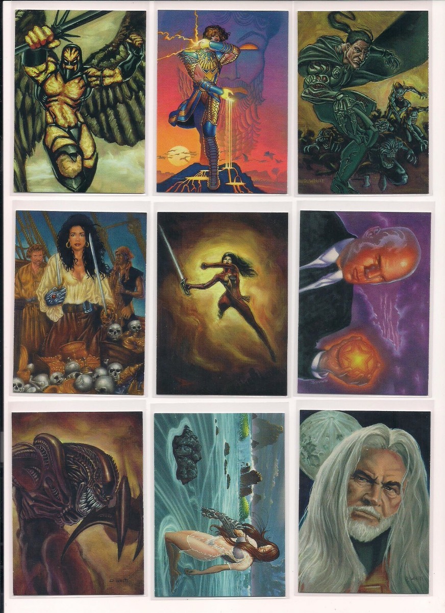 1997 Top Cow Showcase Painted Cow Trading Cards / Choose From List