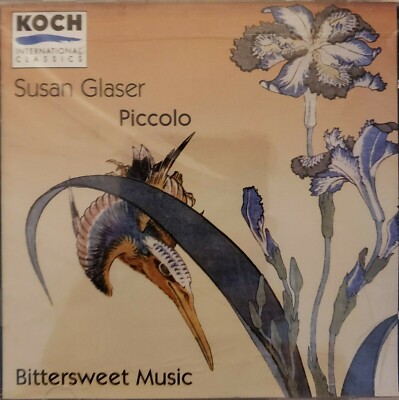 *NEW/SEALED* Susan Glaser Bittersweet Music CD 1997 Koch FAST SHIP FROM USA