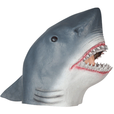JAWS Shark Rubber Mask JAWS Shark Rubber Mask