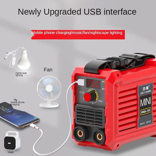 MMA250 220VMini Inversor DC Soldadora de Arco Hogar Cobre Puro Soldadora de Arco - Imagen 3 de 7