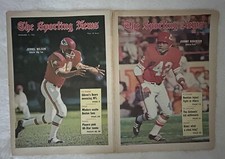 1970 Sporting News KANSAS CITY Chiefs JOHNNY ROBINSON No Label JERREL WILSON Lot