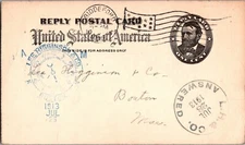 Vintage 1913 Postal Card- Lee, Higginson & Co. 