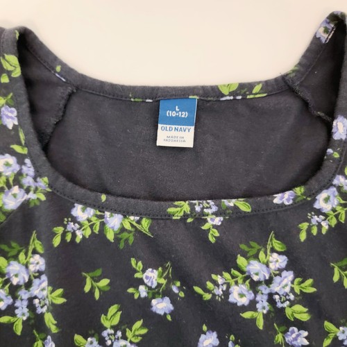 Old Navy Girls Large 10/12 Long-Sleeve Fit and Flare Dress and Leggings Set EUC - Picture 5 of 10
