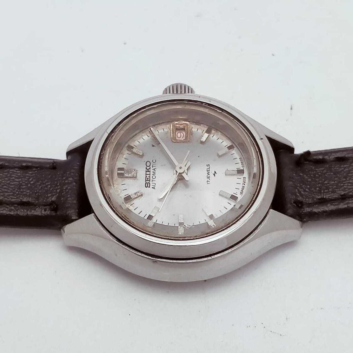 Montre Automatique Seiko Femme - 17 Rubis - Réf. 2205-0300 - Neuve De Stock - Fonctionne