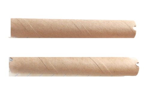 Paquete de 2 carretes de núcleo de cinta para impresora de transferencia térmica de escritorio Zebra TLP GX GK - Imagen 2 de 4