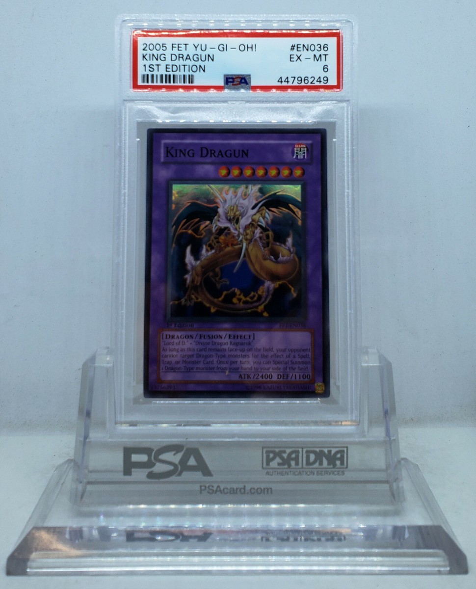 yugioh king dragun deck You will receive the Unlimited Edition version of this card. YUGIOH 1ST ED FET-EN036 KING
