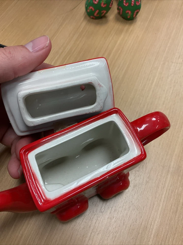 Tetera de autobús vintage hecha en Inglaterra Price Kensington Potteries London Foto 3 de 4