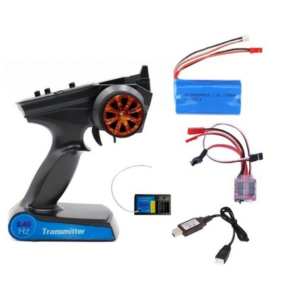 Digital Radio Remote Control With Receiver Battery 30A ESC Set For WPL RC Car h