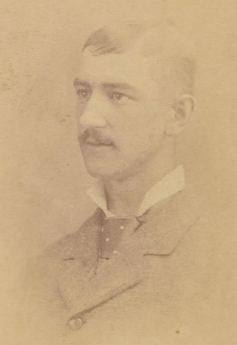 CDV Antique Photo Carte de Visite Portrait Man Miller Witmer Photographic Car - Picture 5 of 5