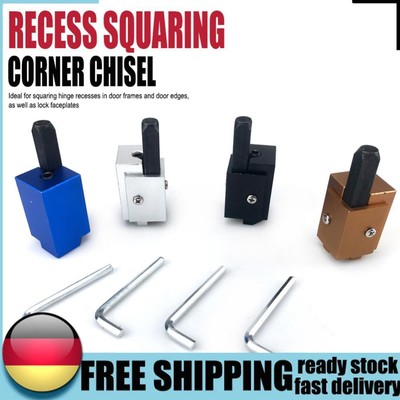 Angle Corner Chisel Wood Chisel for Square Hinge Recesses Wood Carving Tools