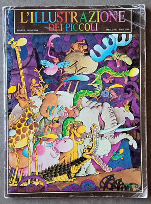 L'illustrazione dei piccoli Aprile 1983 Altan Anno II, n. 6 Crazy Crazy Mordillo