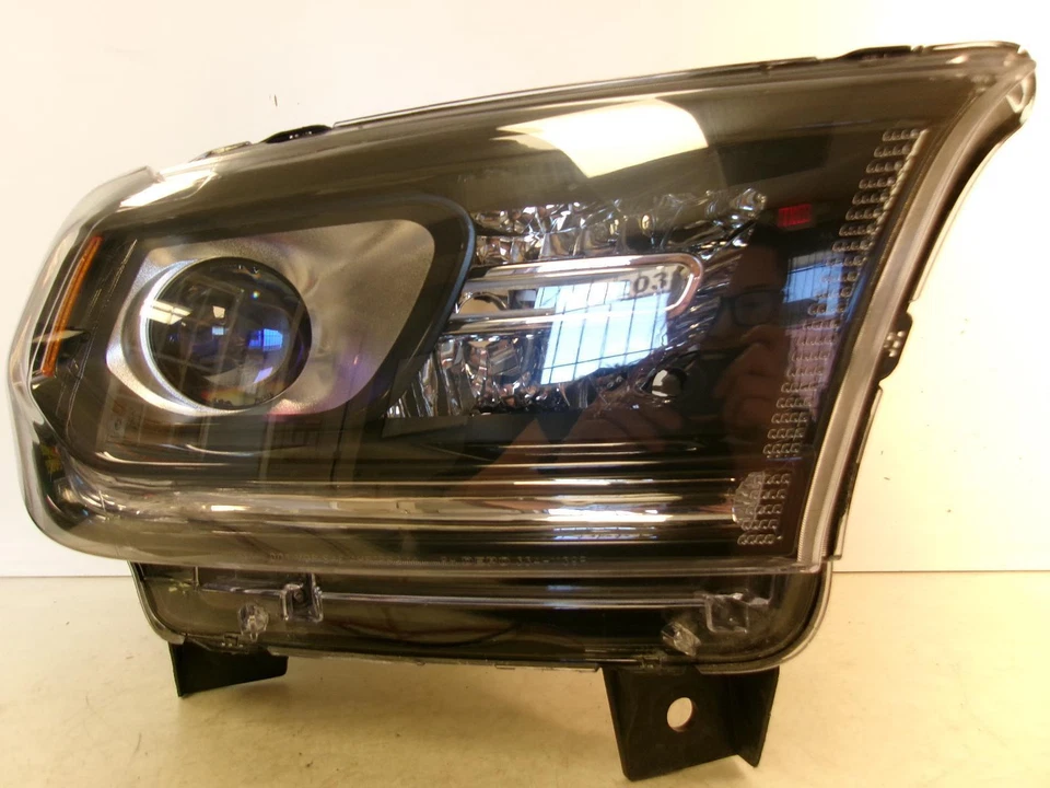 Fits 2014 - 2020 Dodge Durango Passenger Rh Black Halogen Headlight W/o Led DEPO - Image 3 of 4