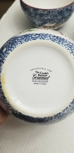 Log Cabin Cooks Bazaar Holiday Holly Mountain Lodge Set /Nesting / Mixing Bowls  - Bild 6 von 12