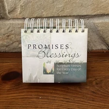 DaySpring Promises and Blessings Perpetual Calendar Scripture Verses Every Day