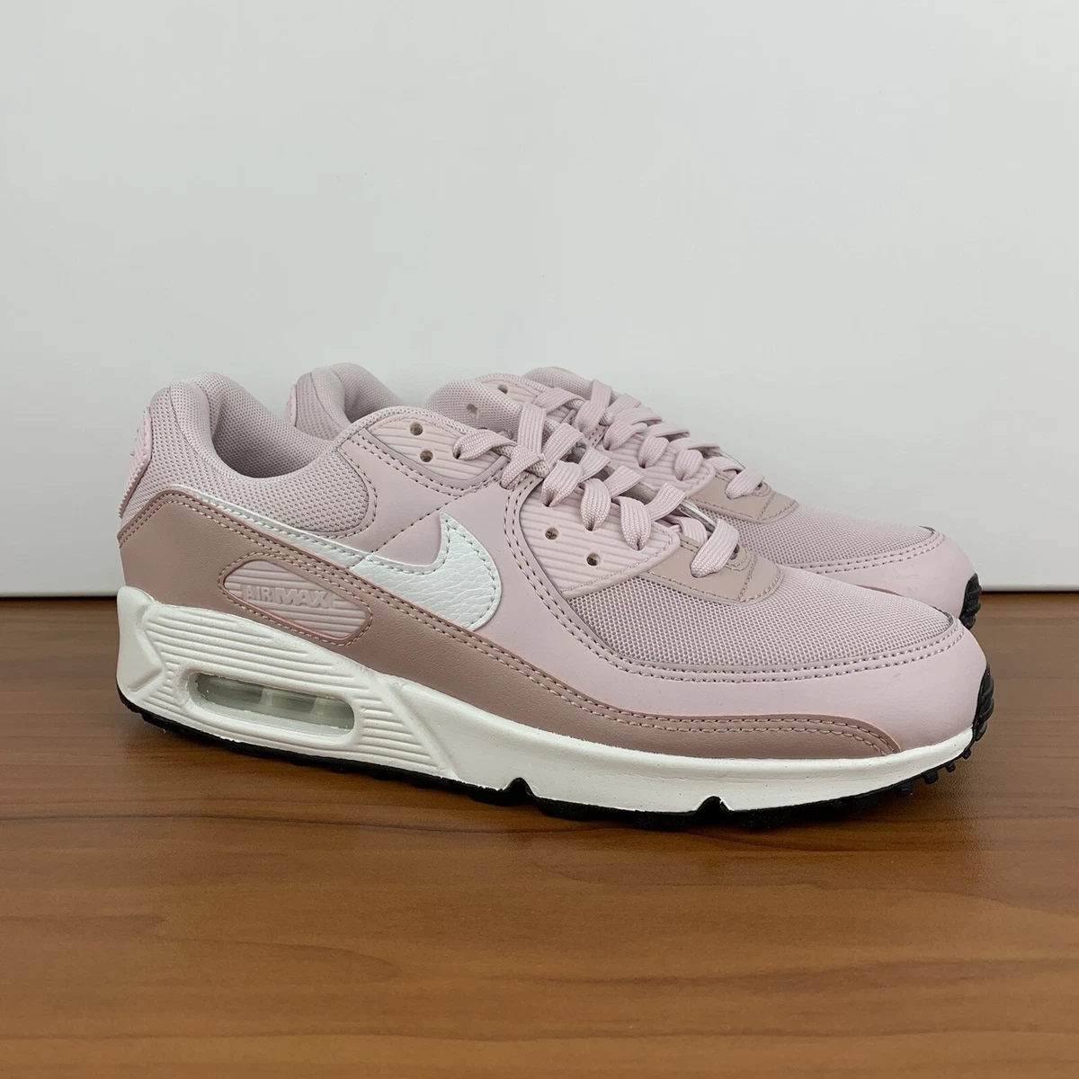Nike Air Max 90 Barely Rose Pink White Black DH8010 600 Women s