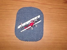 Bi-Plane Airplane Aviation Patch