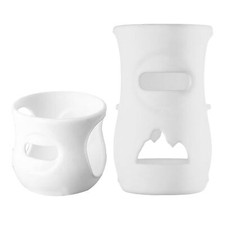 1pc Silicone Baby Bottle Sleeves For Avent Natural Glass Baby Bottle 120ml/240ml