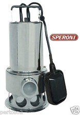 POMPA SOMMERSA, FOGNA ELETTROPOMPA DRENAGGIO SPERONI SVX1100 