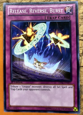 Yugioh Release, Reverse, Burst - Common - 1st Edition - LVAL-EN071 - NM |  eBay