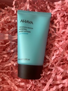 ahava deadsea water mineral body lotion sea kissed