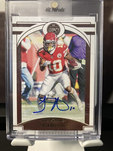 Tyreek Hill 2020 Panini Legacy Autograph 35/35