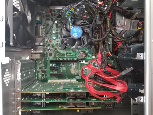 American Megatrends Custom Desktop PC Intel i5-4570S 2.9GHz 4GB Ram NO OS/HDD - Afbeelding 9 van 15