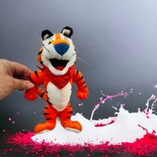 TONY The TIGER KELLOGG FROSTED FLAKES 1993 10" Plush Stuffed Animal Toy VINTAGE