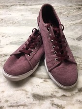 Vans Sneakers Sz 6 Womens Light Maroon Pink Red Purple Ultra Cush Skate Comfy