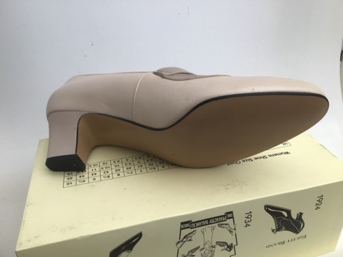 Equity Maxine Damas Beige Hebilla Correa Zapatos de Corte Reino Unido 6.5 E Buen Estado - Imagen 6 de 7