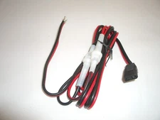 WORKMAN CB-3AXX 3 PIN 12GA DUAL FUSE POWER CABLE CORD FOR COBRA UNIDEN GALAXY