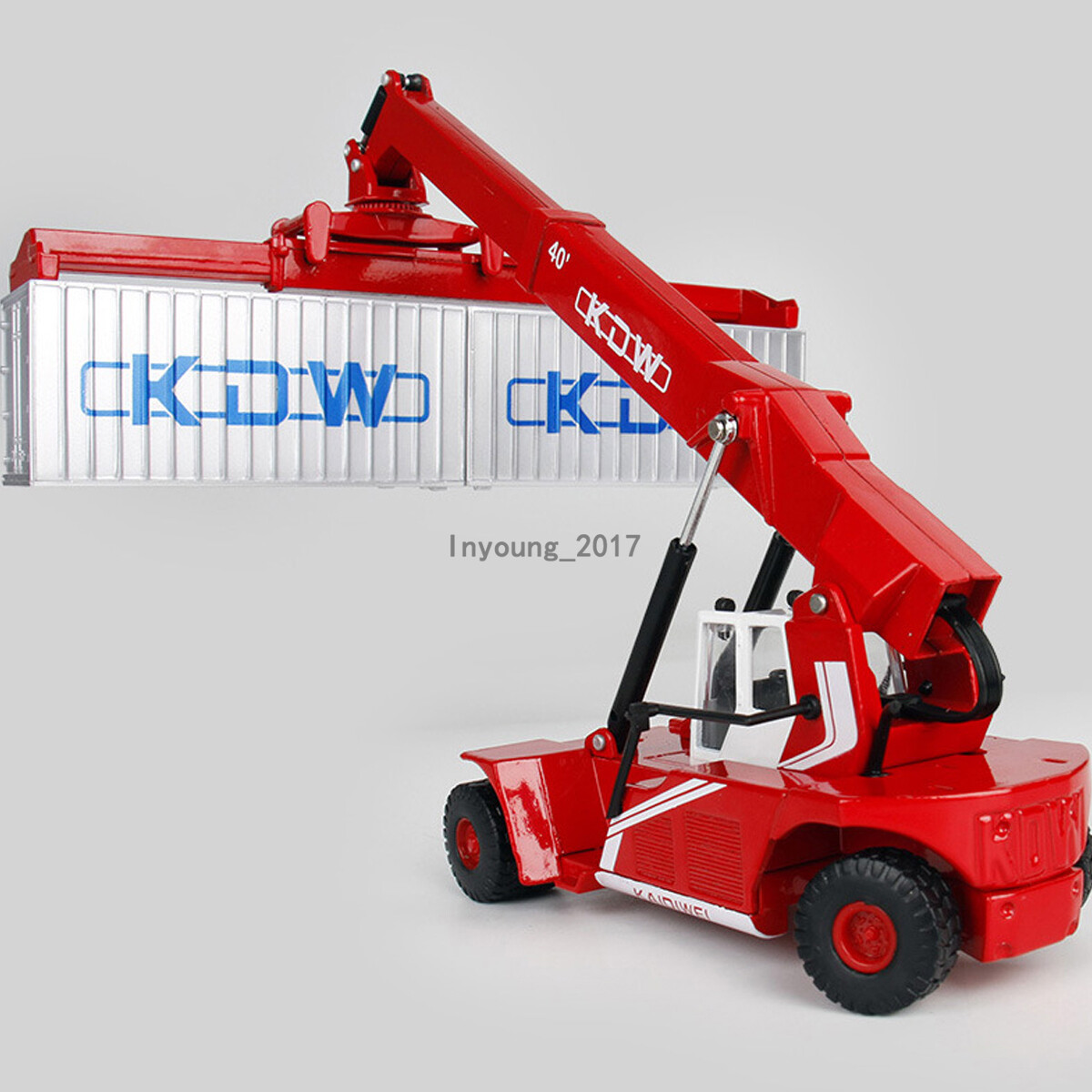 1:50 Container Crane Toy Construction Equipment Model Diecast