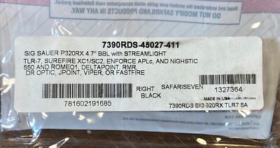 タクタクページ Safariland 7390RDS ALS RH Duty Holster SIG P320 4.7