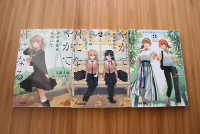Bloom Into You Side Story Saeki Sayaka Japanese Novel Complete Set
