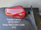 NEW RUBY RED MIRROR Fits TOYOTA CAMRY 2015 Right Passenger side Power Heat