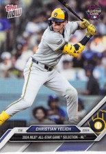 2024 Topps Now All-Star Game Christian Yelich ASG-CY -Free Shipping Always!