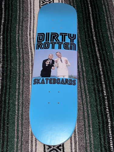 Dirty Rotten Scoundrels Skate Board Deck Rare Size 8.25 Skate Deck Steve Martin - Picture 2 of 9