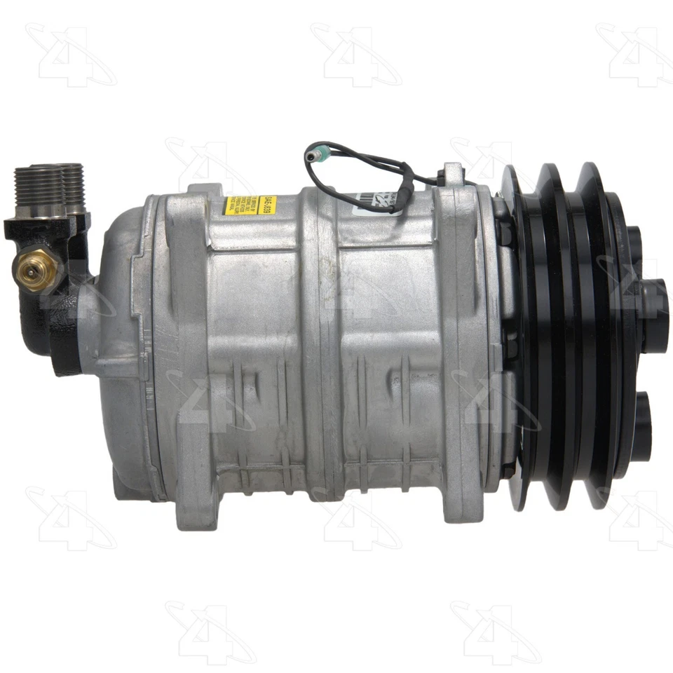 For 1985-1992 Volvo 740 A/C Compressor 4 Seasons 1986 1987 1988 1989 1990 1991 - Image 3 of 4