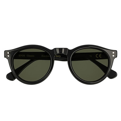 Sunglasses Epos Argos 2 N Black 47 26 140 Various Lenses Hand Made in Italy