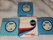 Vintage 55mm Camera Lens Filters Lot of 4 Kalt 3  1 Rolev HAZE,SKYLIGHT,UV,POLA